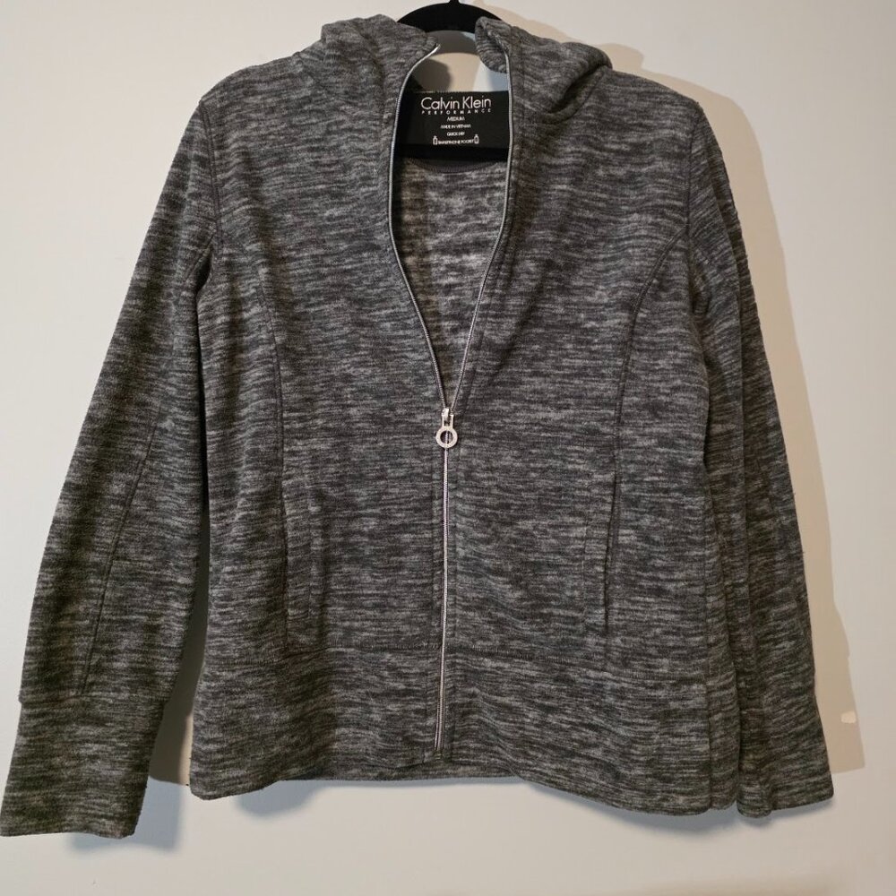 Calvin Klein Performance Fleece Jacket Heather Grey